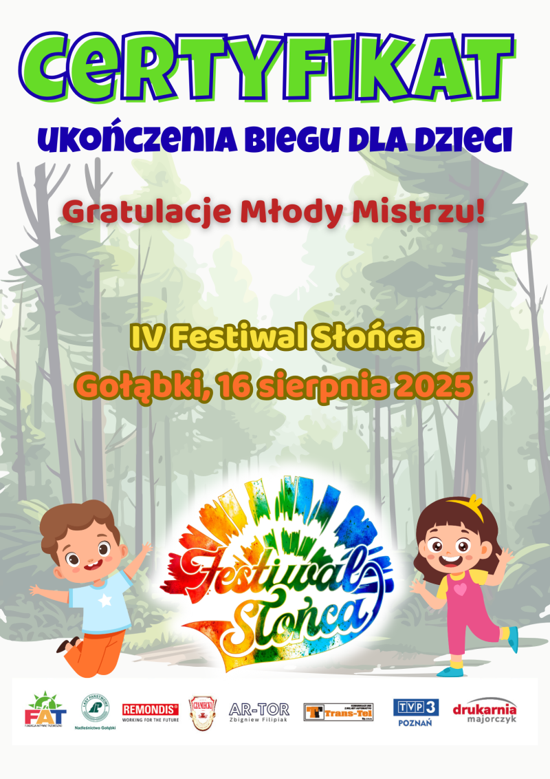 You are currently viewing Nie dla mamy, nie dla taty, to dla Was są certyfikaty!